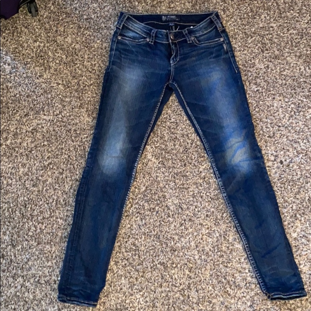 Silver Suki Skinny Jeans